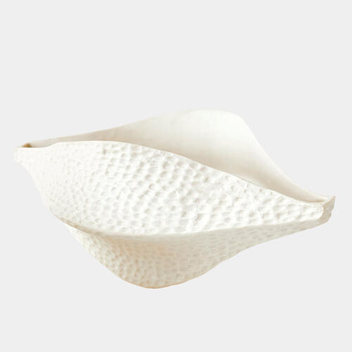 Asuma Porcelain Pod-Matte White