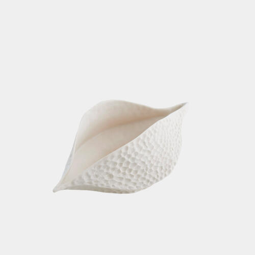 Asuma Porcelain Pod-Matte White