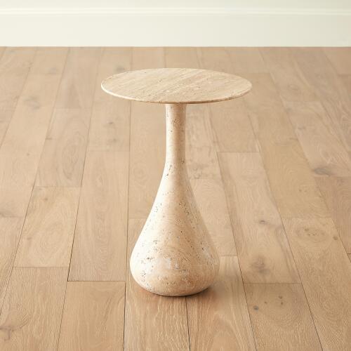 Dea Table-Travertine