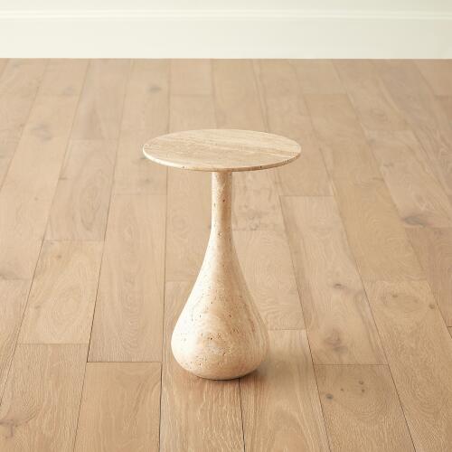 Dea Table-Travertine
