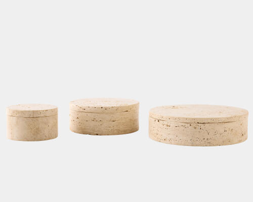 Girare Box-Travertine