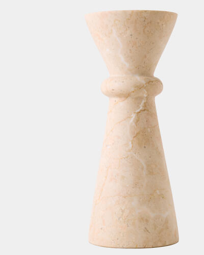 Botticino Candle Holder