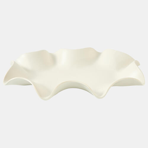 Frill Tray-White