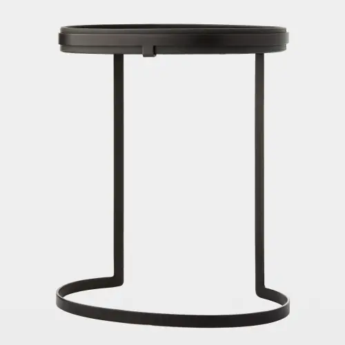 Davis Nesting Table-Black-Lg