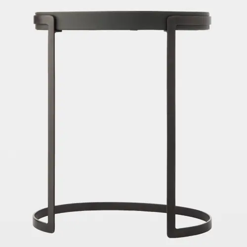 Davis Nesting Table-Black-Lg