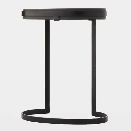 Davis Nesting Table-Black-Sm