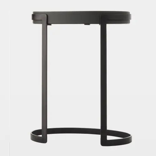 Davis Nesting Table-Black-Sm