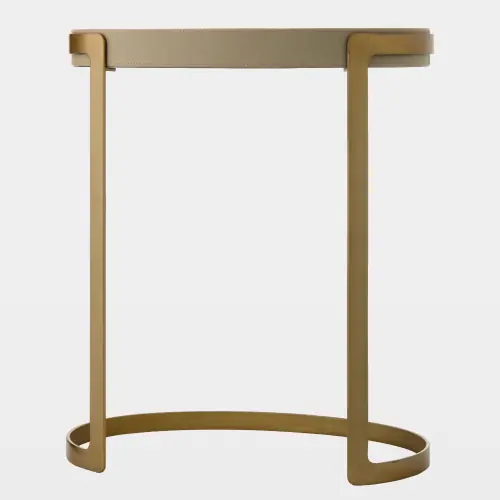 Davis Nesting Table-Gold-Lg
