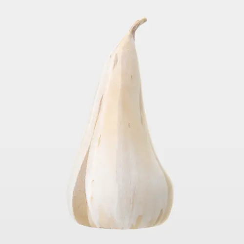 Pera Ceramic Sculpture-White Crystalline Glaze