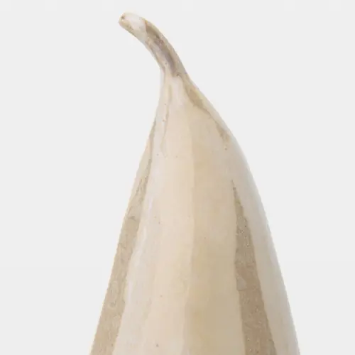 Pera Ceramic Sculpture-White Reactive Opal