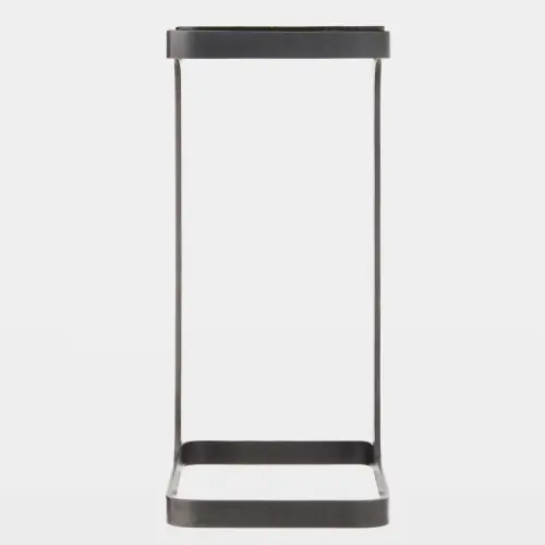 Colbalt Side Table-Coral Black