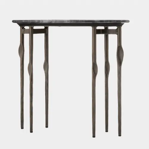 Kneez 6 Legged Oval Table-Black Forest