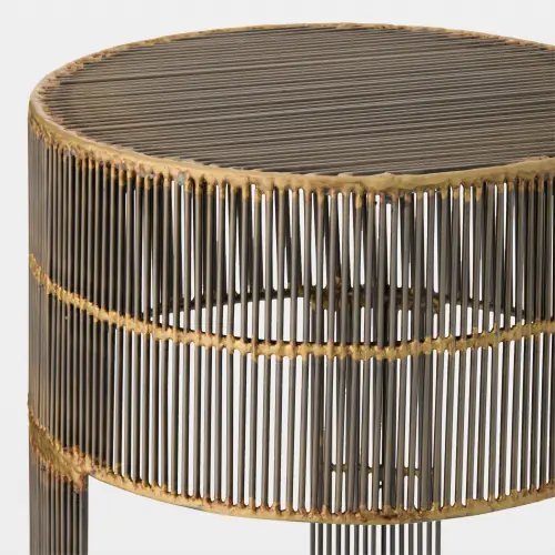 Round Wire Side Table