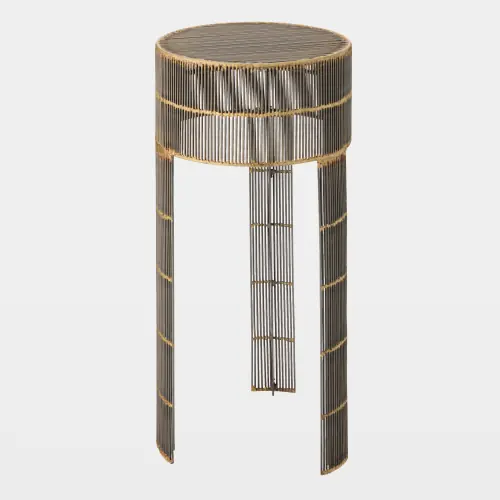 Round Wire Side Table