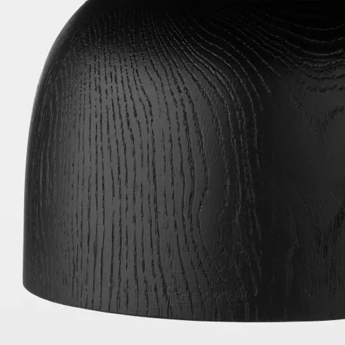 Parat Pedestal Bowl-Black-Wide