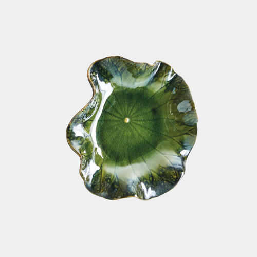 Demrof Lily Plate-Green