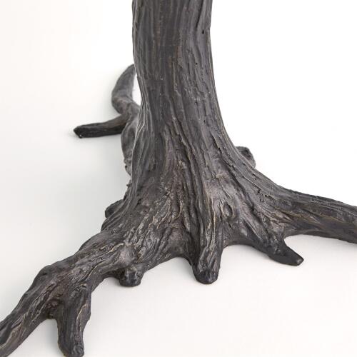 Faux Bois Side Table