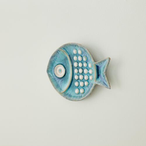 Blue Fish Plate