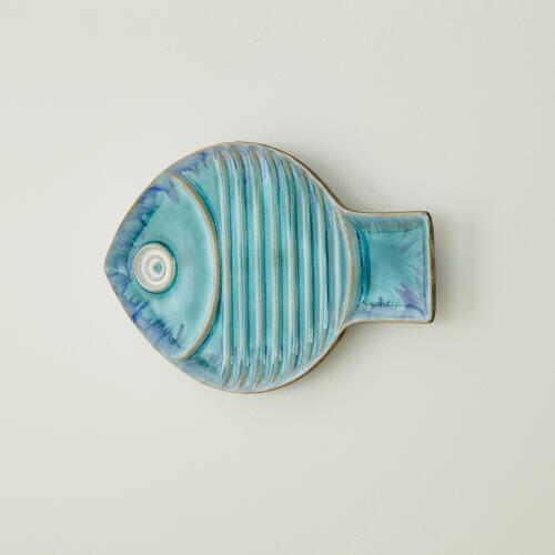 Blue Fish Plate