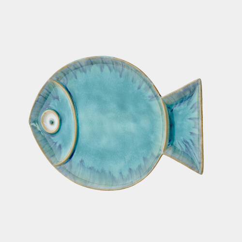 Blue Fish Plate