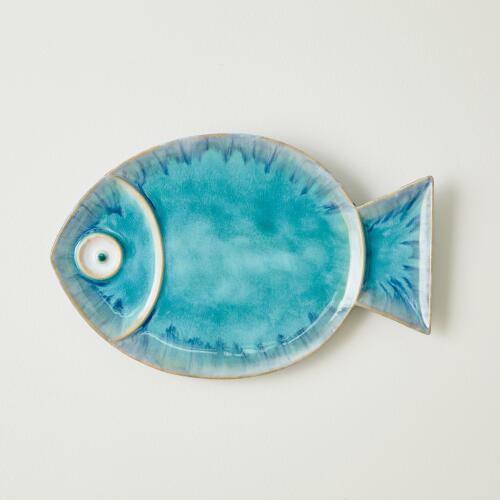 Blue Fish Plate