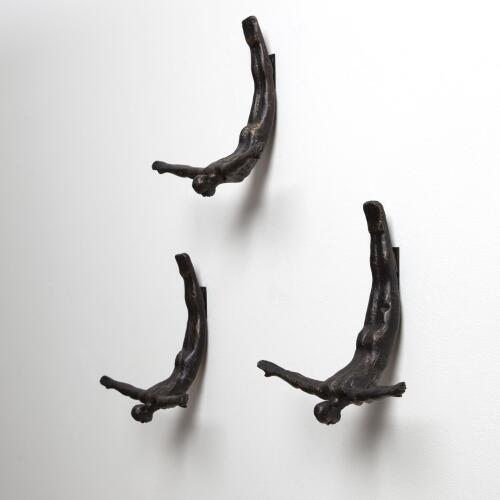 Wall Diver-Bronze