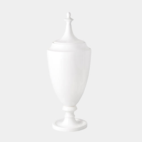 Grande Urn w/Lid-White