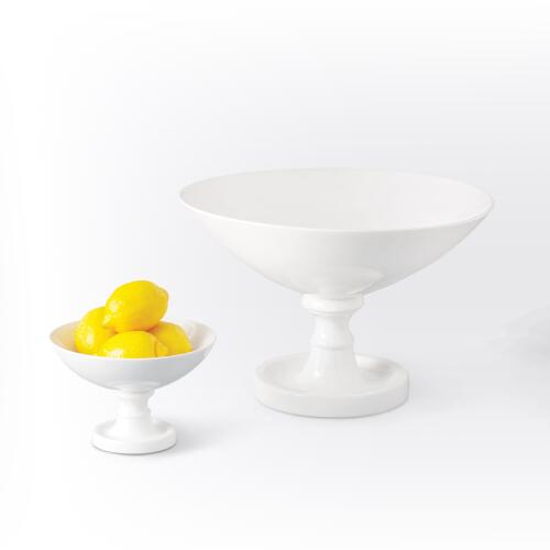 White Grand Pedestal Bowl