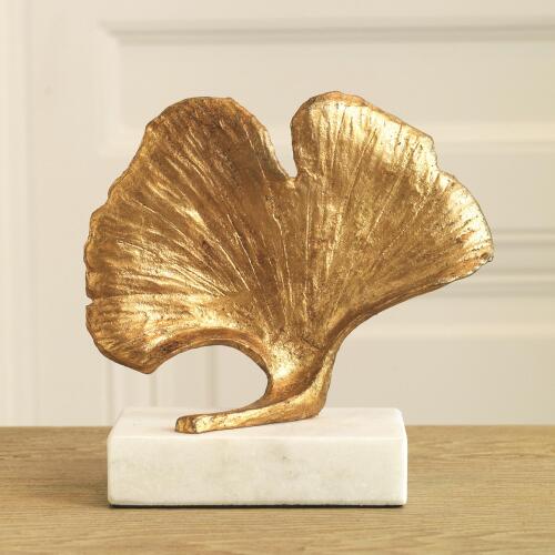 Ginkgo Leaf Object-Gold Leaf