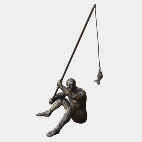 Reel It In Sculpture