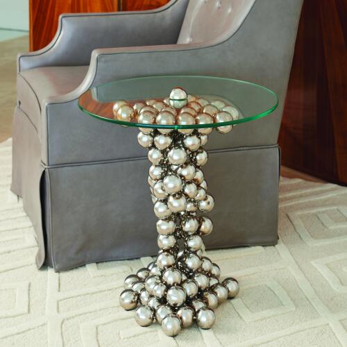 Sphere Table-Nickel