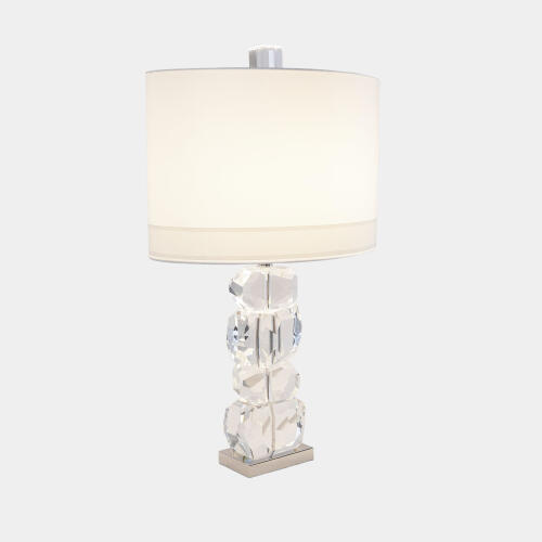 Eleanor Stacked Gemstone Lamp-Short