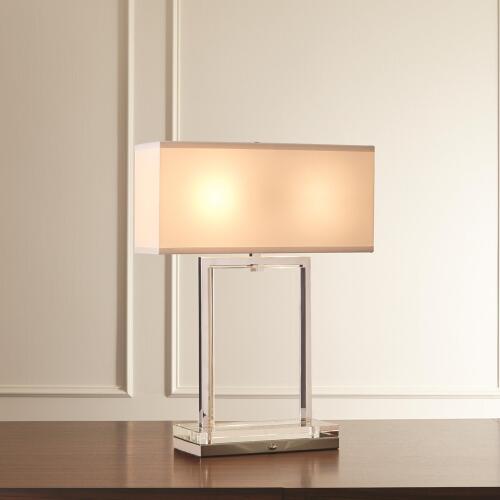 Mini Crystal Slab Lamp