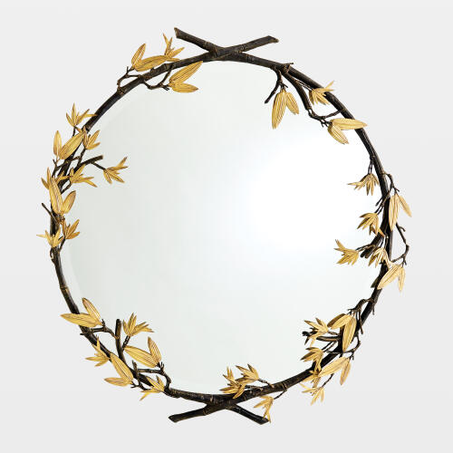 bamboo mirror ii-bronze