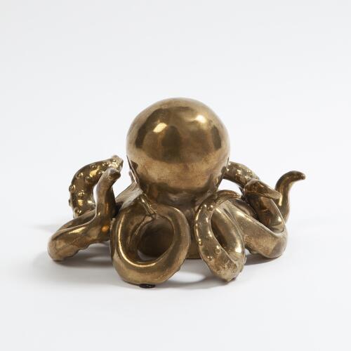 Octopus-Matte Gold