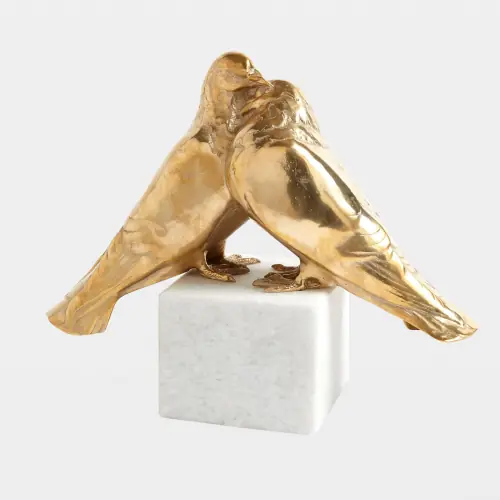Love Doves-Brass