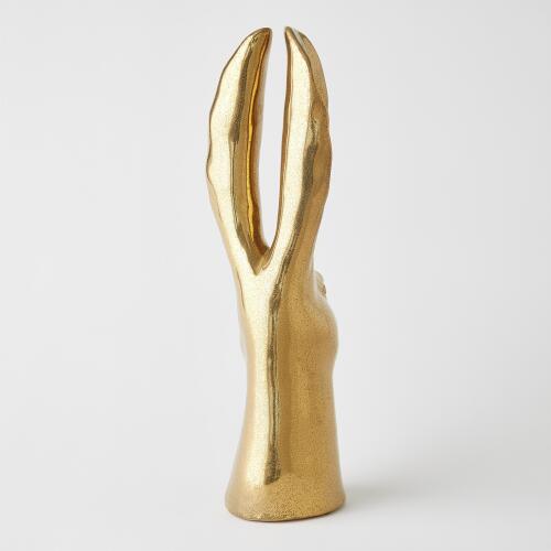 Rabbit-Reactive Matte Gold