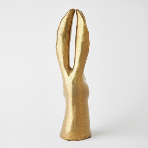 Rabbit-Reactive Matte Gold