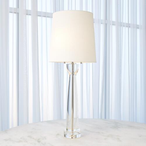 Modern Crystal Column Lamp