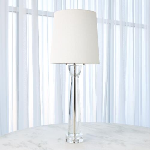 Modern Crystal Column Lamp