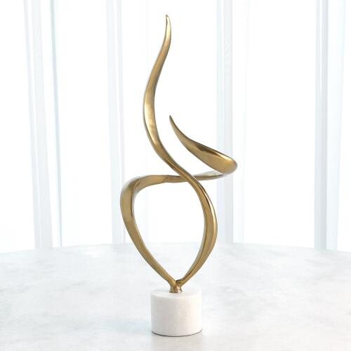 Swirl-Antique Brass