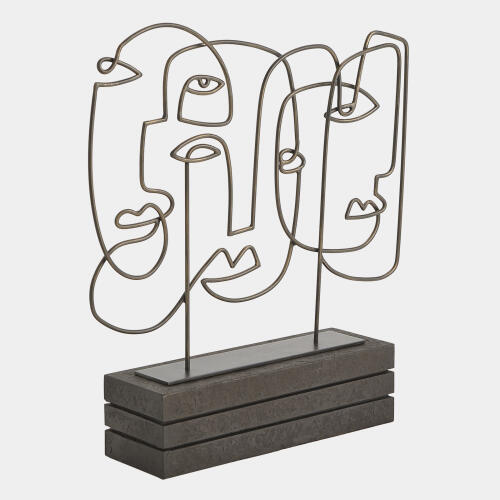 Congregation Sculpture-Bronze