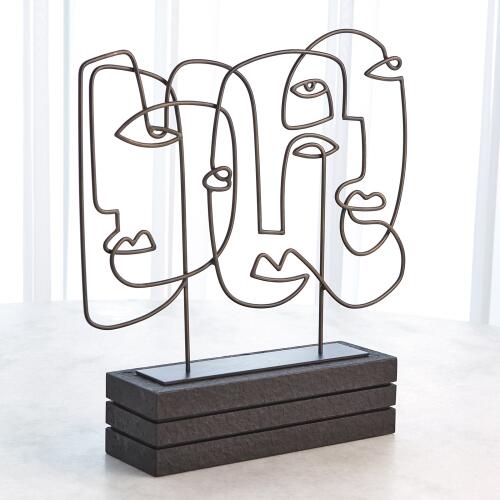 Congregation Sculpture-Bronze