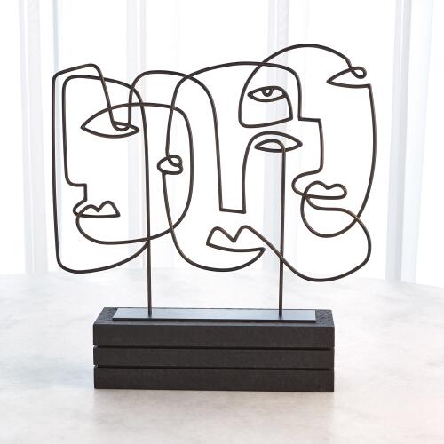 Congregation Sculpture-Bronze