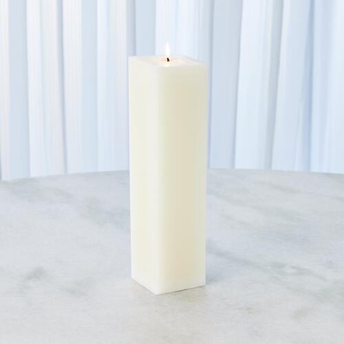 Square Pillar Candle-Unscented