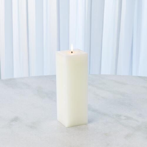 Square Pillar Candle-Unscented