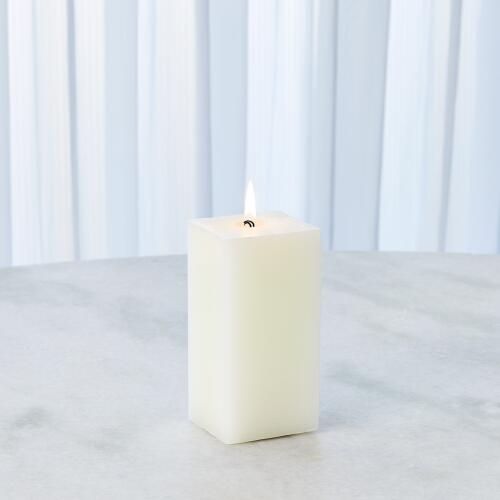 Square Pillar Candle-Unscented
