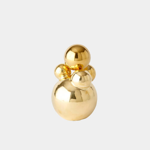 Mammatus Orb Holder-Brass w/Brass Sphere