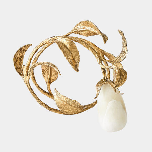 Katerina Stone Fruit Sculpture-Alabaster