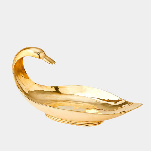Duck Bowl-Polished Brass